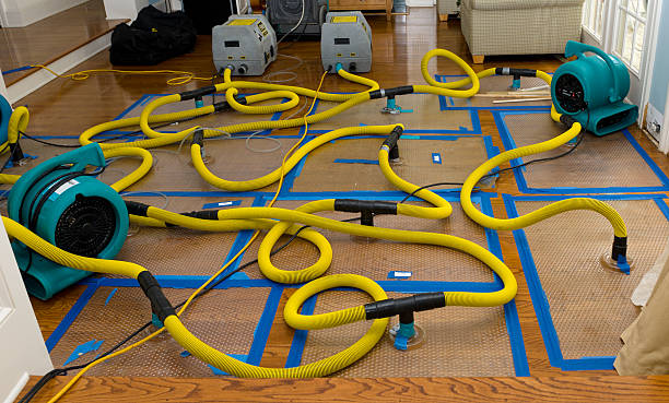 Professional Storm Water Damage Restoration technician working in Clarkedale, AR